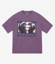RASSVET | PACCBET Logo Knit T-Shirt (purple)