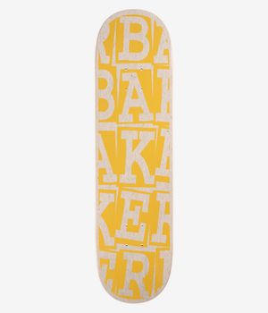 Baker Hawk Ribbon Stack B2 8.25" Skateboard Deck (yellow)