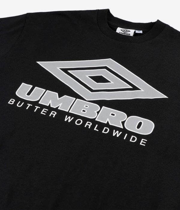 Butter Goods x Umbro Diamond Logo Camiseta (black)