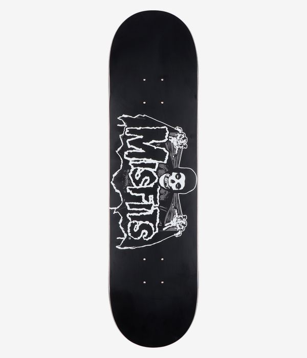 Zero x Misfits Bat Fiend 8.25" Skateboard Deck (black gitd)