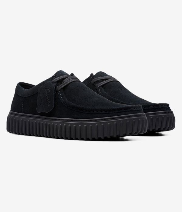 Clarks Originals Torhill Low Shoes (black suede)
