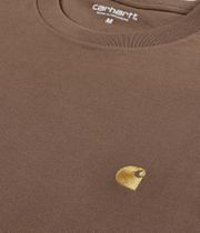 Carhartt WIP Chase Camiseta (chocolate gold)