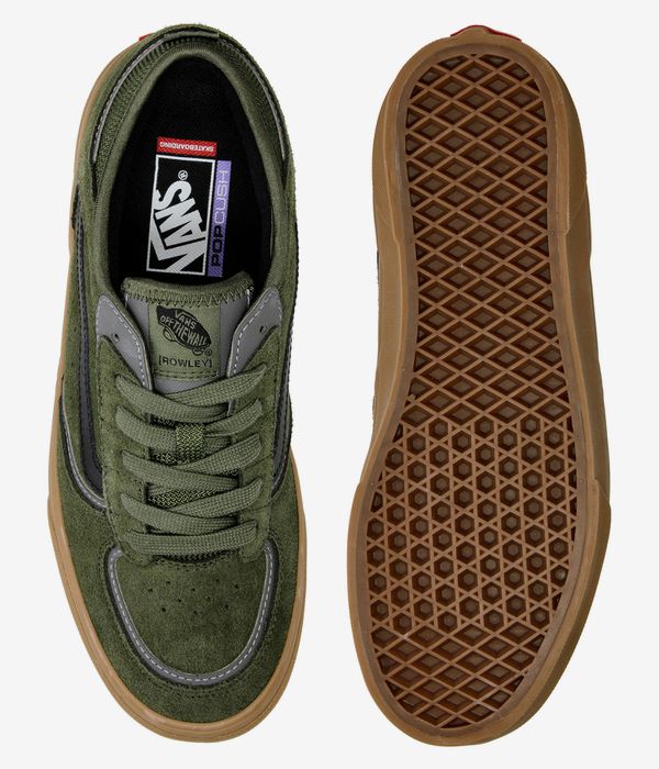 Vans Skate Rowley Shoes (green gum)