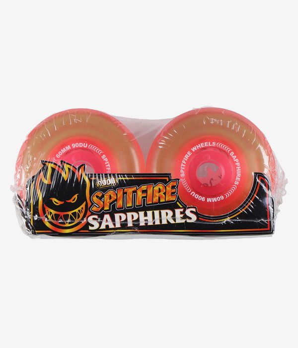 Spitfire Sapphire Rollen (neon pink) 60 mm 90A 4er Pack