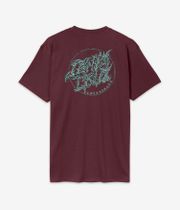 Santa Cruz Scourge Dot T-Shirt (dark plum)
