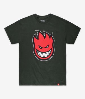 Spitfire Bighead Fill T-Shirty (forest green red)