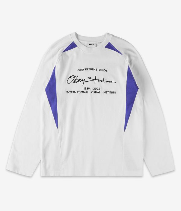 Obey League Long sleeve (white)