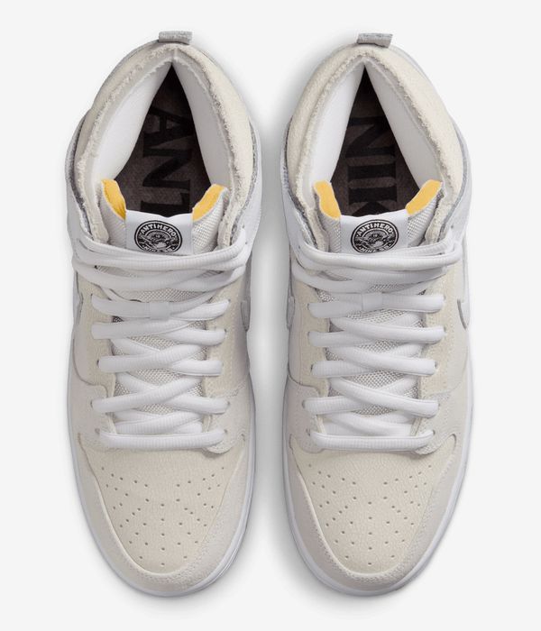 Nike SB x Anti Hero Dunk High Shoes (white white black)