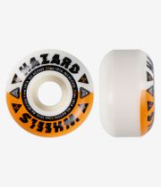 Madness Hazard Melt Down Radial Roues (white orange) 53mm 101A 4 Pack