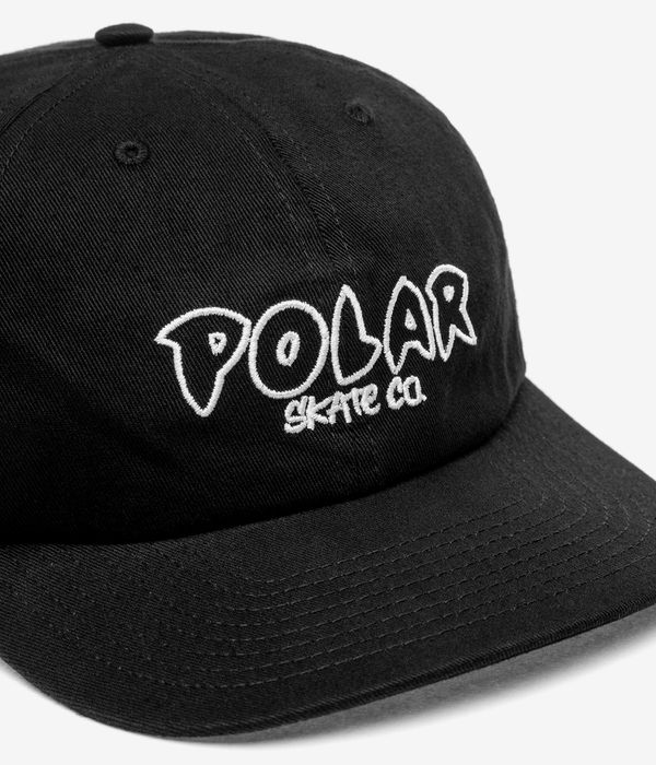 Polar Outline Logo Michael 6 Panel Cap (black)