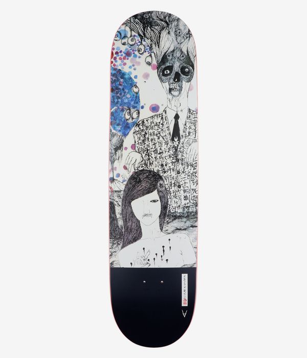 Antiz Bada Series Moens 8.3" Skateboard Deck (multi)