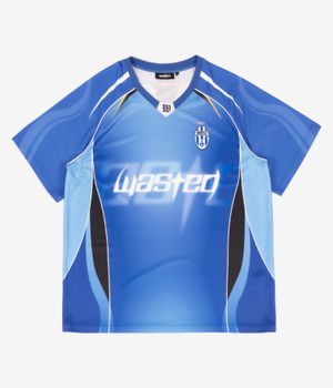 Wasted Paris Ambrosiana Football Jersey T-Shirt (areana blue)
