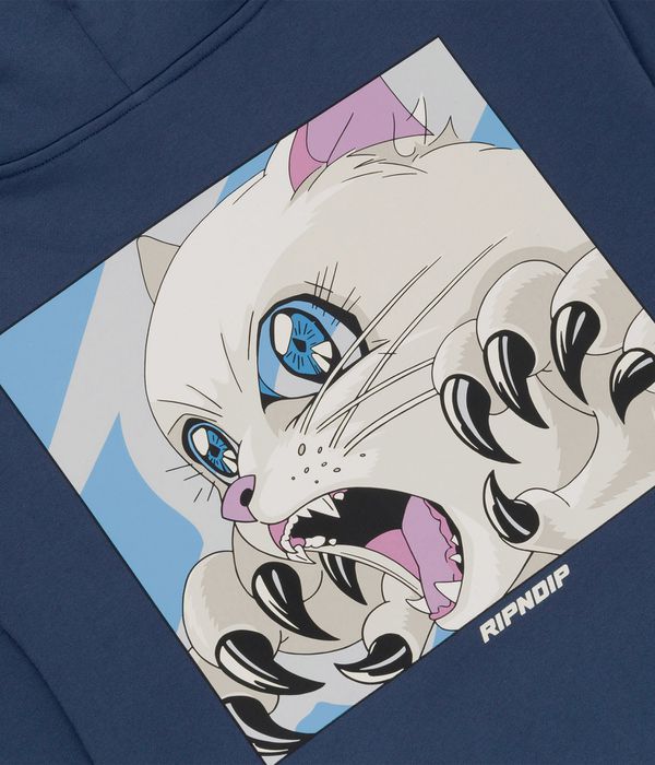 RIPNDIP Metal Claw Hoodie (navy)