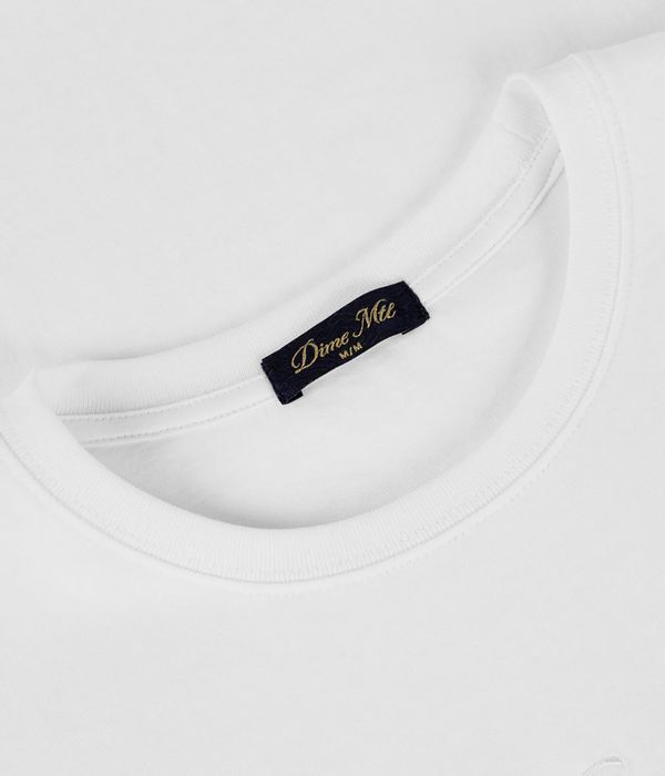 Dime Classic Small Logo T-Shirt (white)