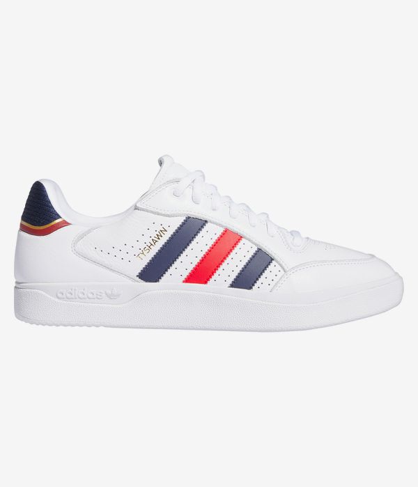 adidas Skateboarding Tyshawn Low Shoes (white better scarlet gold)