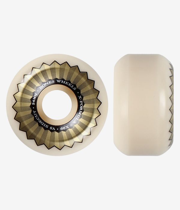 Bones X Formula V5 Wheels (white gold) 54 mm 99A 4 Pack