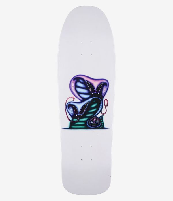 Deathwish Ellington Twins 9.75" Skateboard Deck (white)