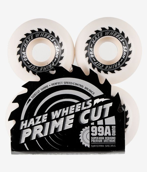 Haze Prime Cut Park Specials V5 Roues (white) 53mm 99A 4 Pack