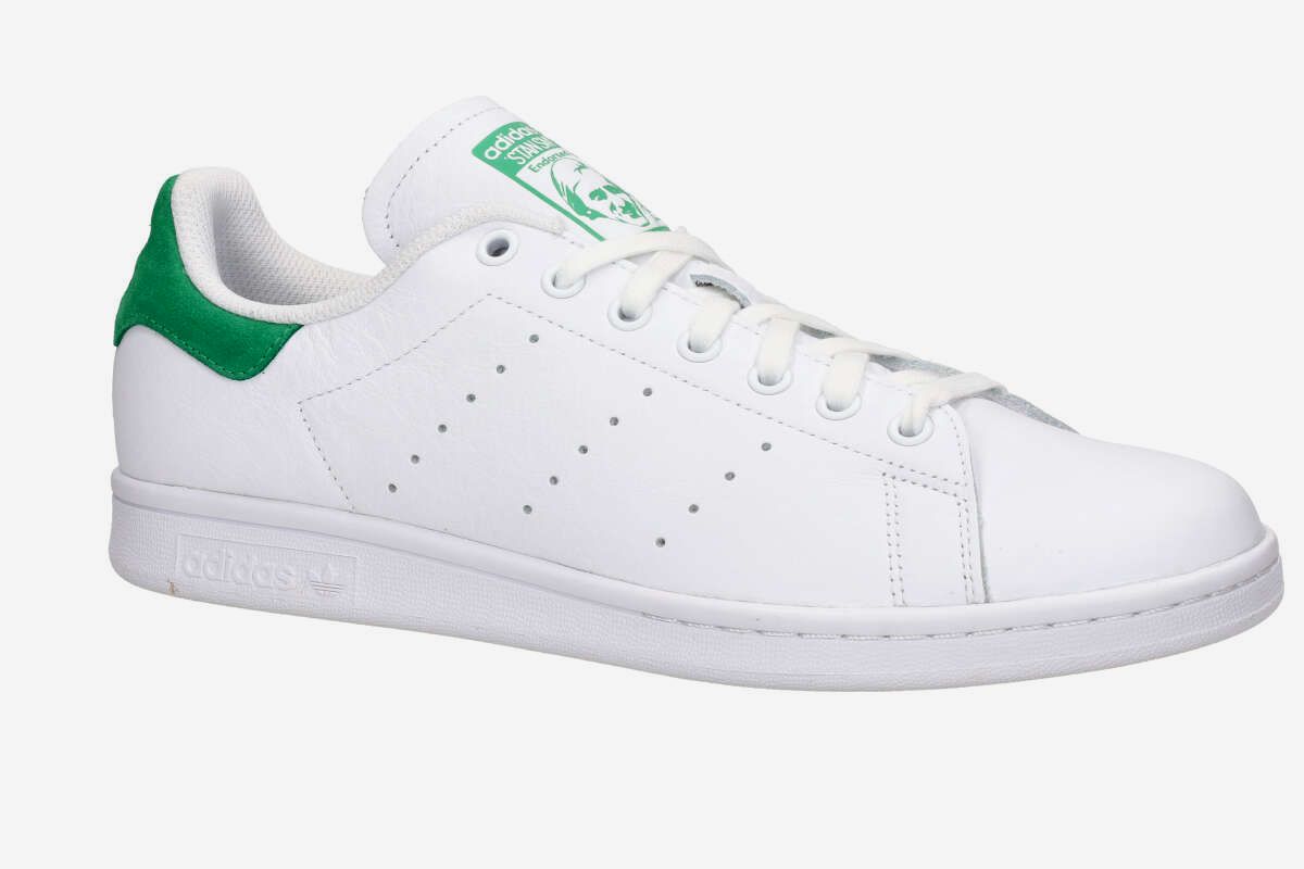 adidas Skateboarding Stan Smith ADV Schuh (white white green)