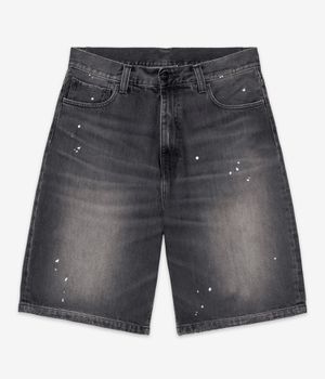 Carhartt WIP Landon Shorts (black destroy wash splatter)