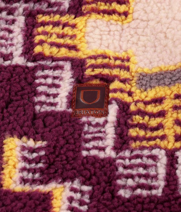 Brixton Artic Fleece Veste (light cabernet)