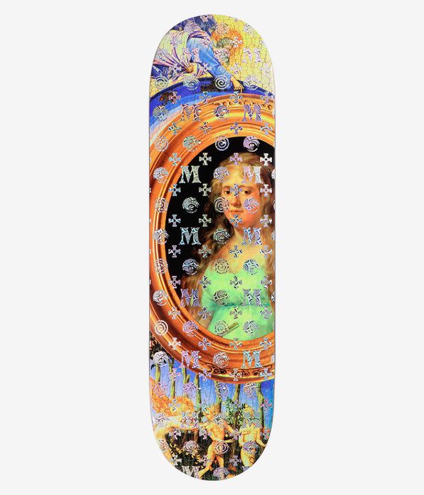 Madness Queen 8.5" Skateboard Deck (holographic swirl)