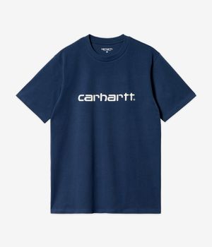 Carhartt WIP Script Camiseta (squid salt)