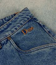 Dime Classic Baggy Denim Vaqueros (dipped sandblasted indigo)