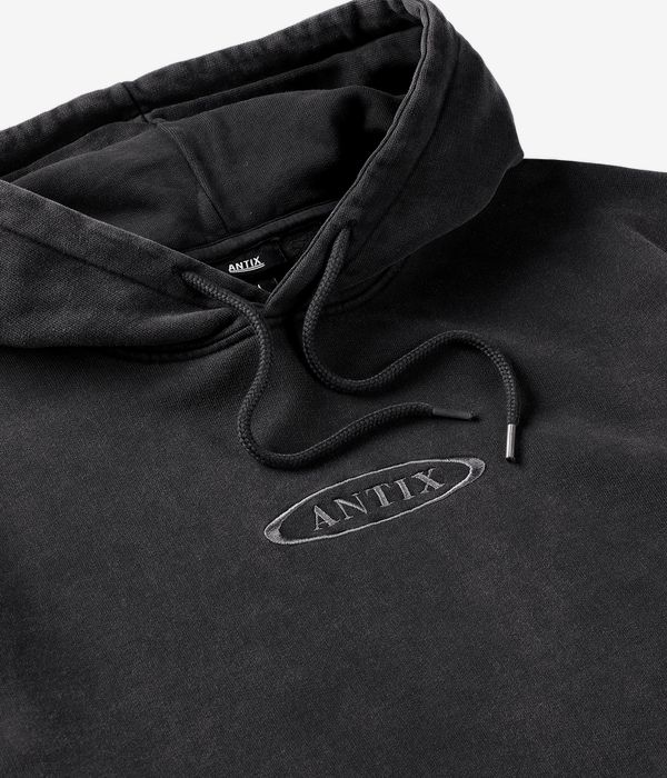 Antix Simplex Organic Hoodie (washed black)