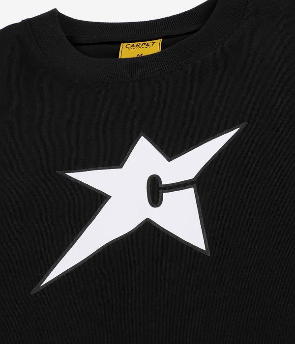 Carpet Company C-Star Logo T-Shirt (black white)