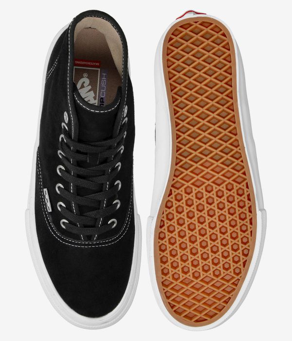 Vans Skate Authentic High Buty (black suede)