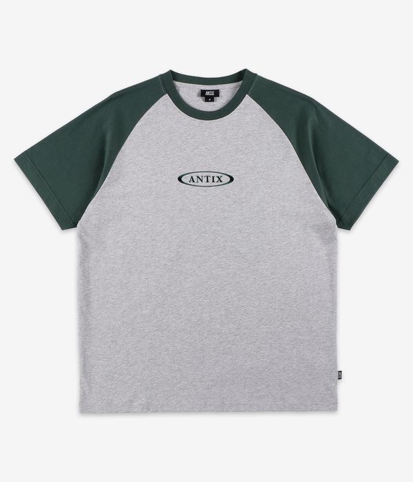 Antix Simplex Raglan T-Shirt (heather grey forest)