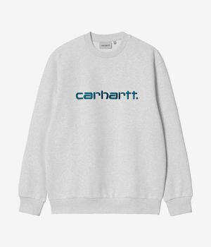 Carhartt WIP Basic Sweatshirt (ash heather duck blue)