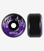 Spitfire Formula Four Nicole Kitted Radial Wheels (black) 56 mm 99A 4 Pack