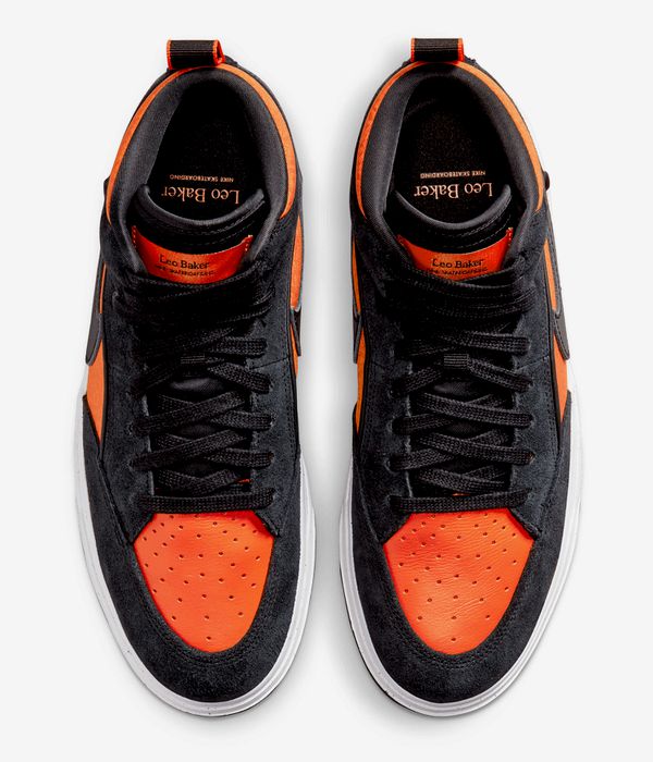 Nike SB React Leo Zapatilla (black orange electro)