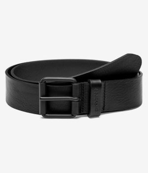 Carhartt WIP Script Leather Cinture (black black)