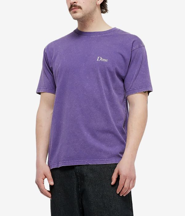 Dime Classic Small Logo T-Shirt (faded iris)