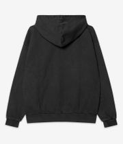 Obey Lowercase Pigment Zip-Hoodie (pigment pirate black)