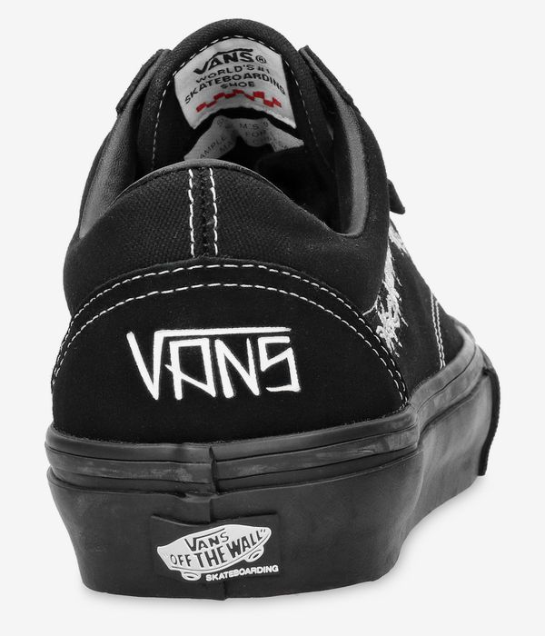 Compra online Vans Skate Skool Elijah Zapatilla (black black white) | skatedeluxe