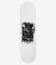 skatedeluxe Skeleton 8" Tavola da skateboard (white black)