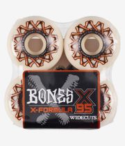 Bones X Formula V6 Wheels (white orange) 56 mm 95A 4 Pack
