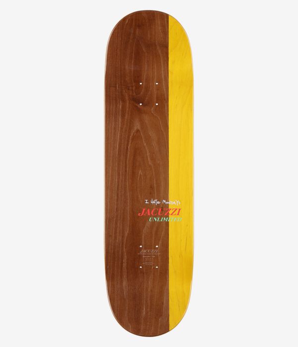 Jacuzzi The Musical 9" Skateboard Deck (white)