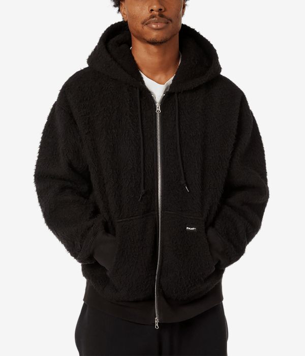 HUF Corso Heavyweight Sudadera con cremallera (black)