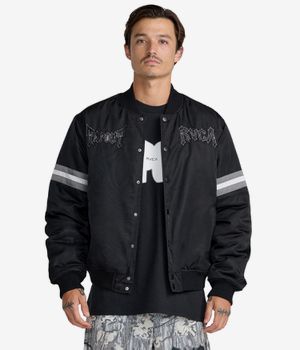 RVCA Tapout Satin Giacca (black)