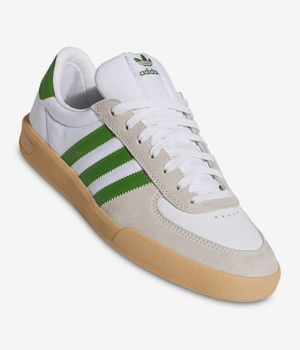 adidas Skateboarding Glenburn Schuh (white crew green gum)