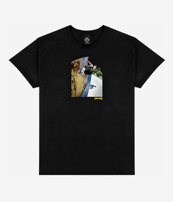 Thrasher Mic-E Wallride T-Shirt (black)