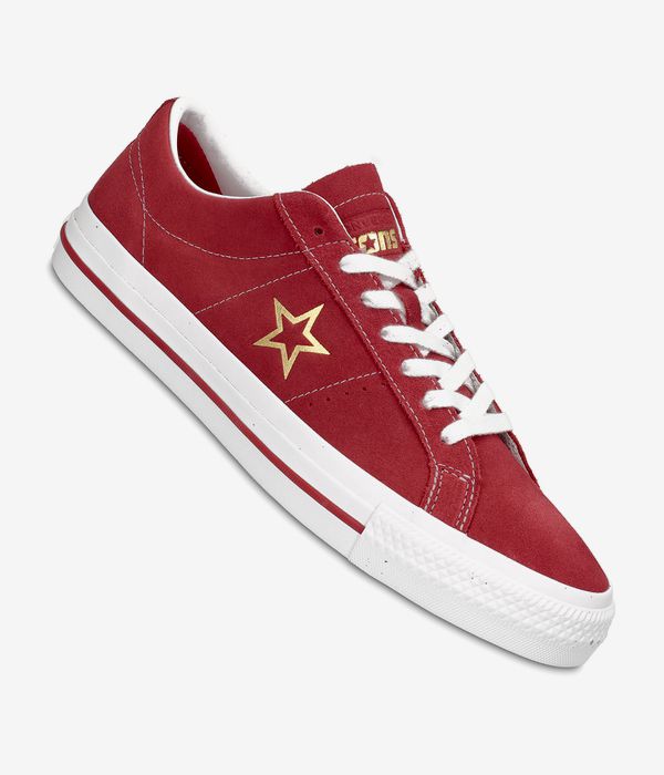 Converse CONS One Star Pro Buty (varsity red white gold)
