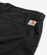 Carhartt WIP Evan Pant Cotton Cicero Pantalons (black garment dyed)