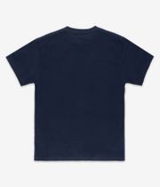 Real Oval T-Shirt (true navy red)