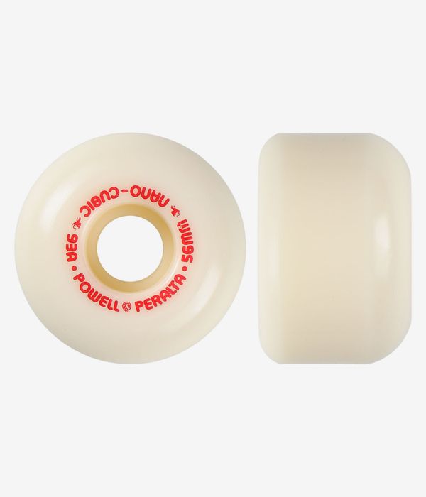 Powell-Peralta Dragons Nano Cubic Asymmetrical Offset Wheels (offwhite) 56 mm 93A 4 Pack